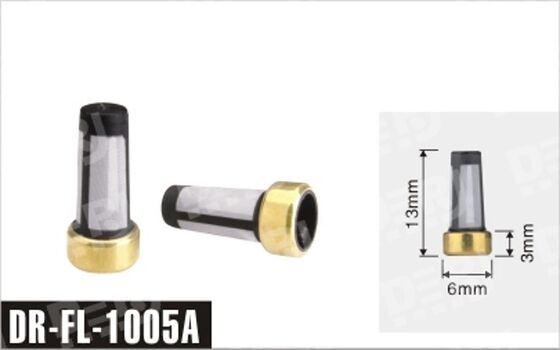 6x3x13mm Injector Fuel Filter for Universal Auto Engineer Nozzle Basket Kit Replacement