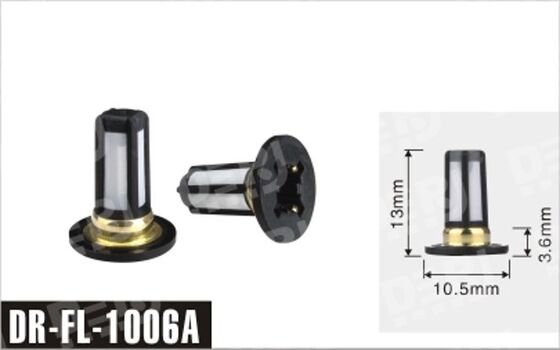 10.5x3.6x13mm Injector Fuel Filter for Universal Auto Engineer Nozzle Basket Kit Replacement
