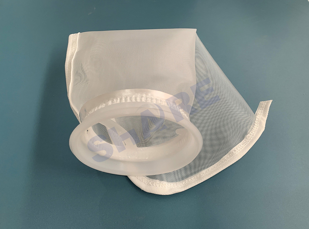 High Flow Rate Needle Felt Liquid Filter Bag For Wastewater Treatment