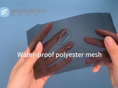 ชิ้นส่วนของพอลิเอสเตอร์ Mesh กันน้ําสําหรับเสียงรับเสียงไมโครโฟน Driver