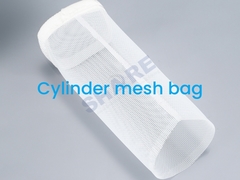 กระบอก PP Polyester ไนลอน Mesh ถุงกรองเย็บด้านล่างสําหรับการใช้งานทางการแพทย์